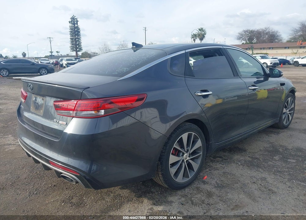 2016 KIA OPTIMA SX TURBO VIN: 5XXGW4L25GG089817