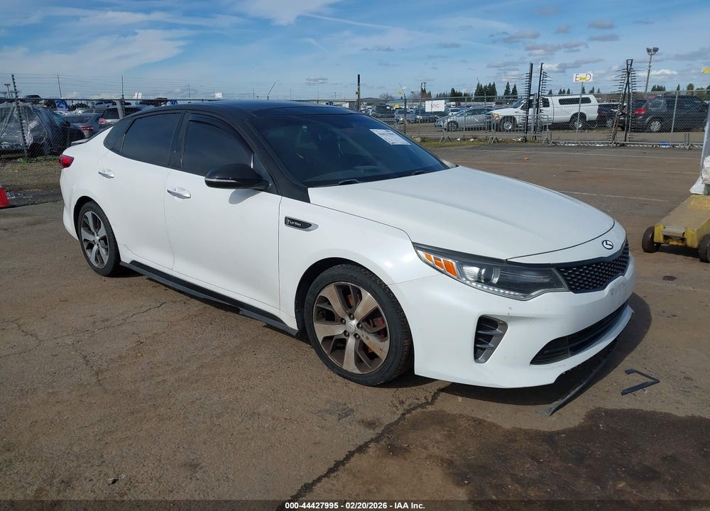 2016 KIA OPTIMA SX TURBO VIN: 5XXGW4L22GG016002
