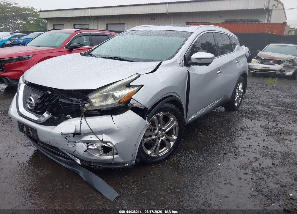 2018 NISSAN MURANO PLATINUM VIN: 5N1AZ2MH2JN170477