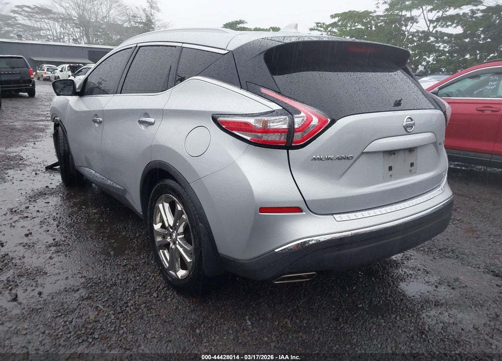 2018 NISSAN MURANO PLATINUM VIN: 5N1AZ2MH2JN170477