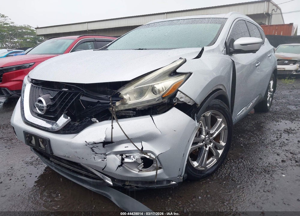 2018 NISSAN MURANO PLATINUM VIN: 5N1AZ2MH2JN170477