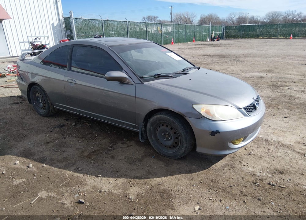 2005 HONDA CIVIC EX VIN: 1HGEM22995L029036