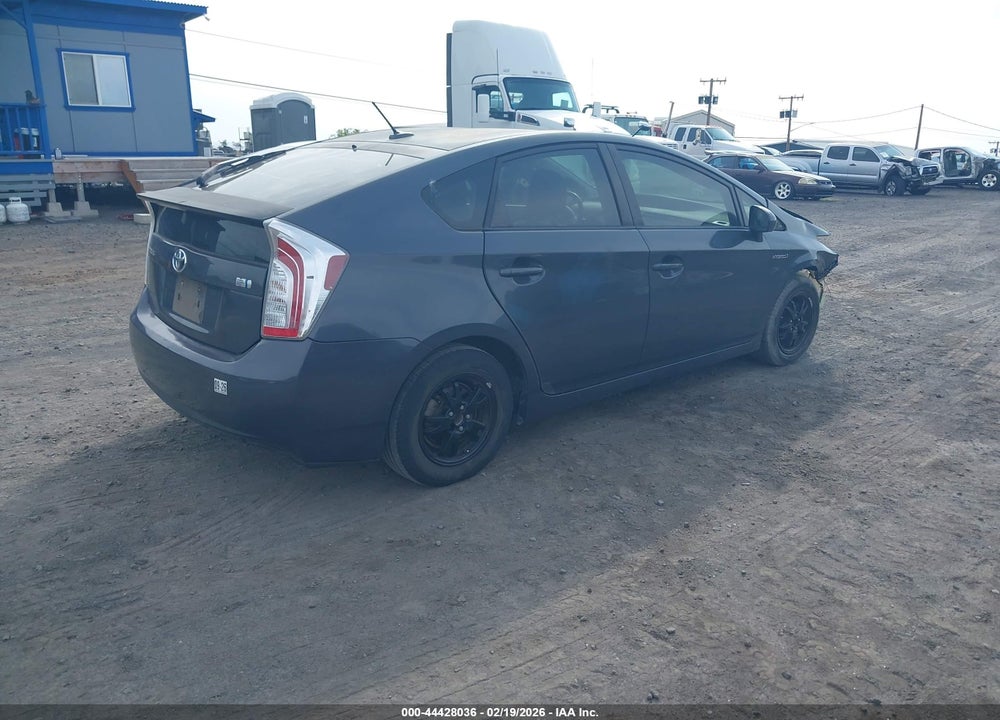 2013 TOYOTA PRIUS FOUR VIN: JTDKN3DU5D1622716