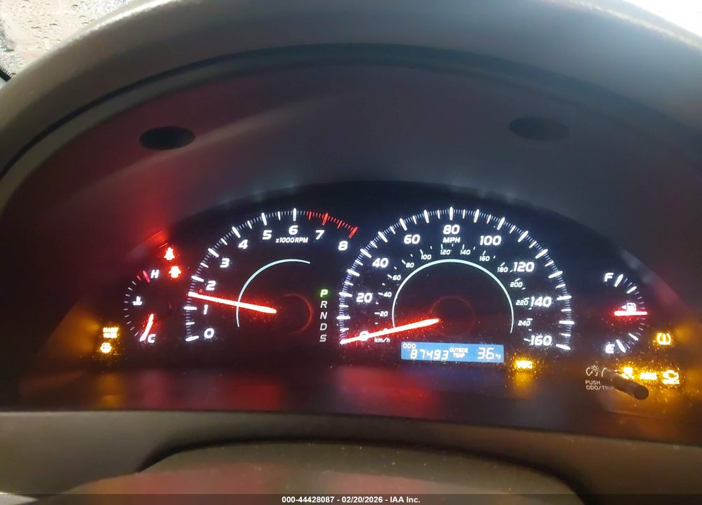 2009 TOYOTA CAMRY LE V6 VIN: 4T1BK46K69U582027