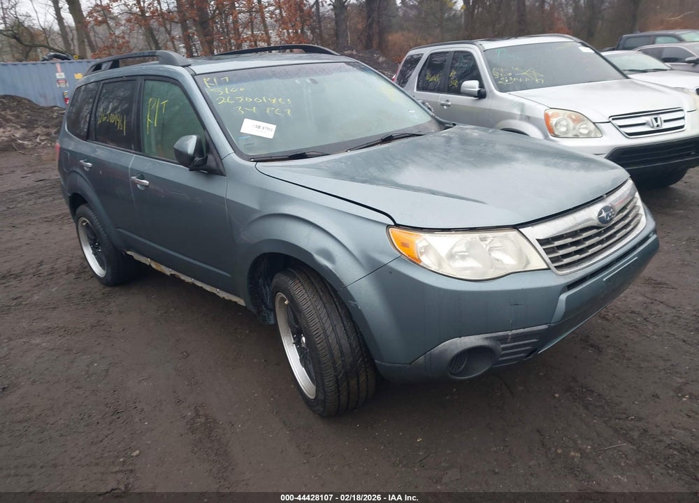 2009 SUBARU FORESTER 2.5X VIN: JF2SH63639H754630