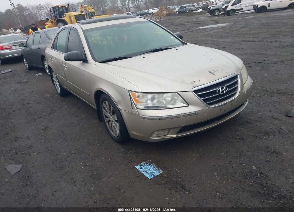 2009 HYUNDAI SONATA LIMITED VIN: 5NPEU46C89H550307