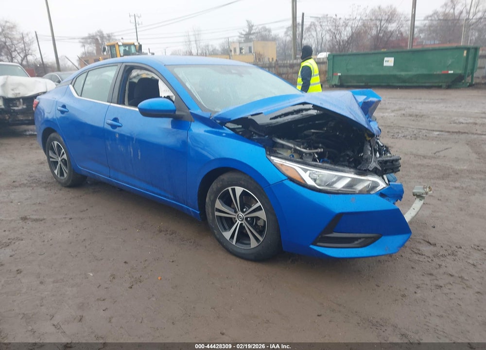 2021 NISSAN SENTRA SV XTRONIC CVT VIN: 3N1AB8CV6MY314853