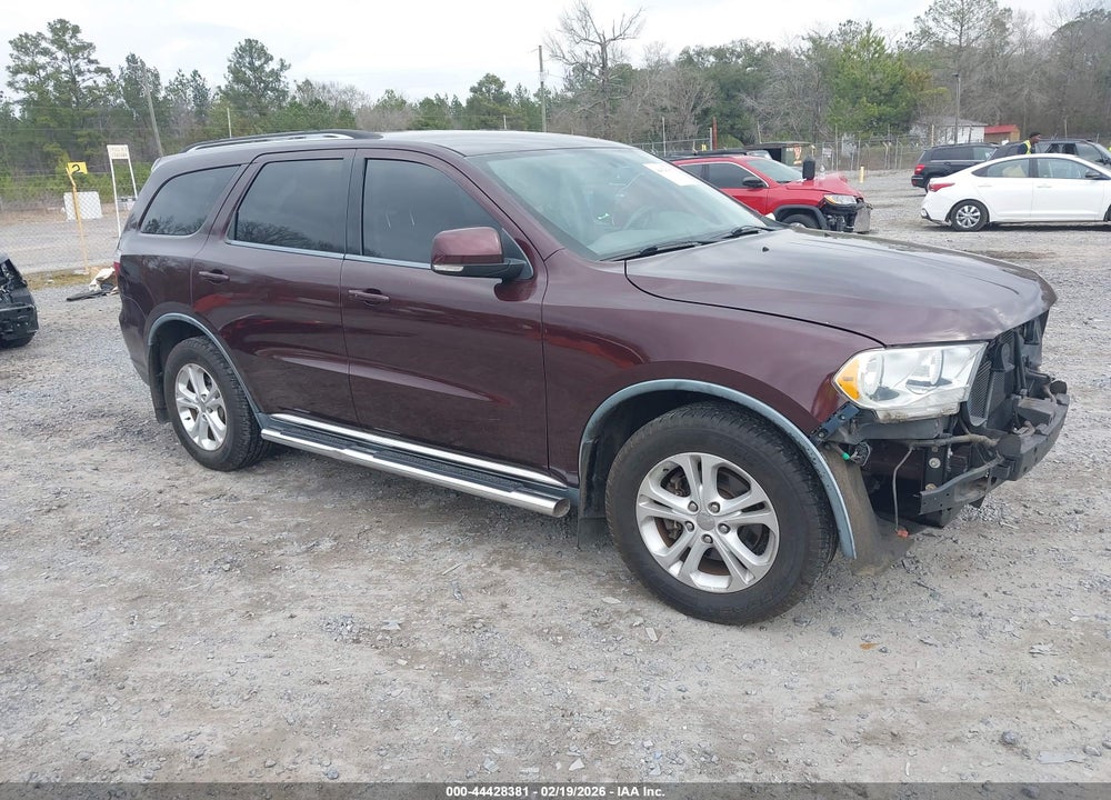 2012 DODGE DURANGO CREW VIN: 1C4RDHDG5CC210744