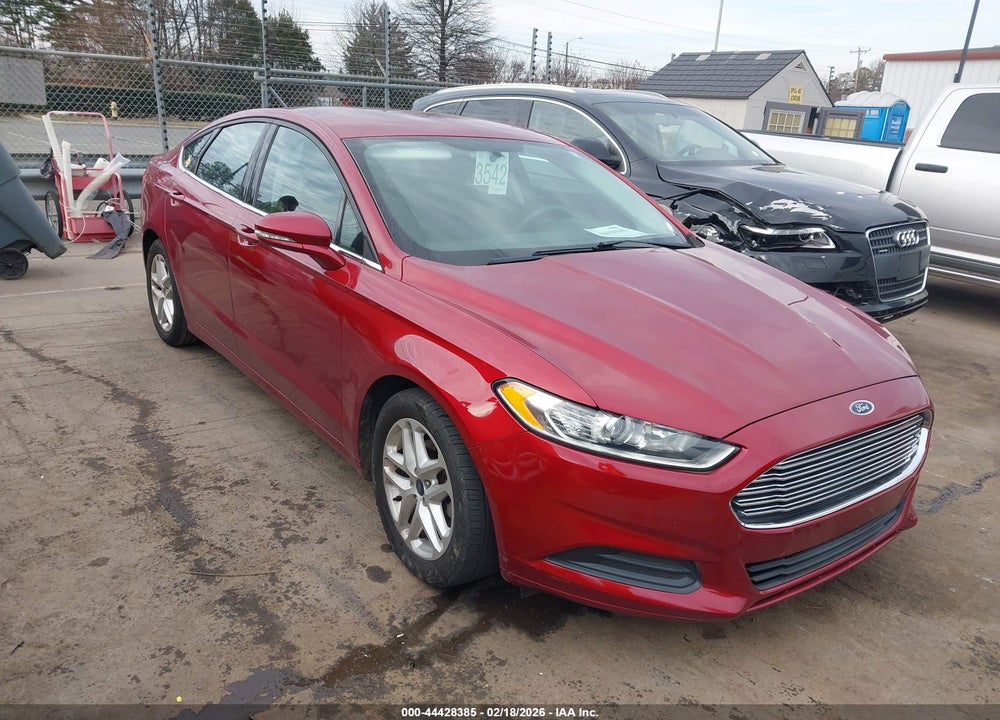 2016 FORD FUSION SE VIN: 3FA6P0HD4GR169757