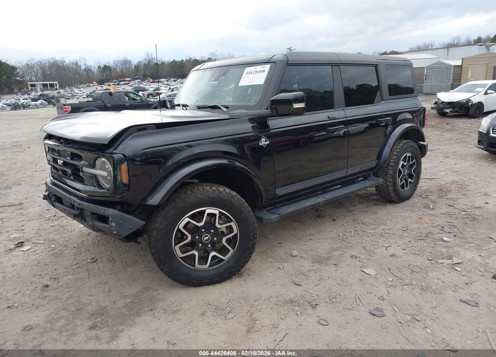 2022 FORD BRONCO OUTER BANKS VIN: 1FMEE5BP1NLB69590