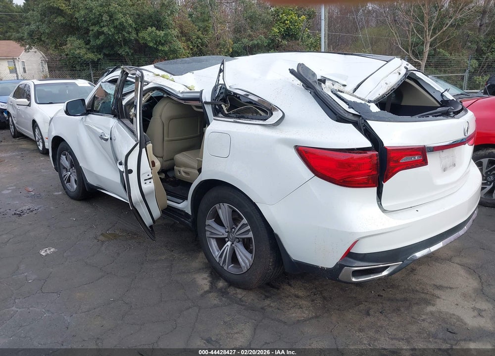 2020 ACURA MDX STANDARD VIN: 5J8YD3H36LL015498