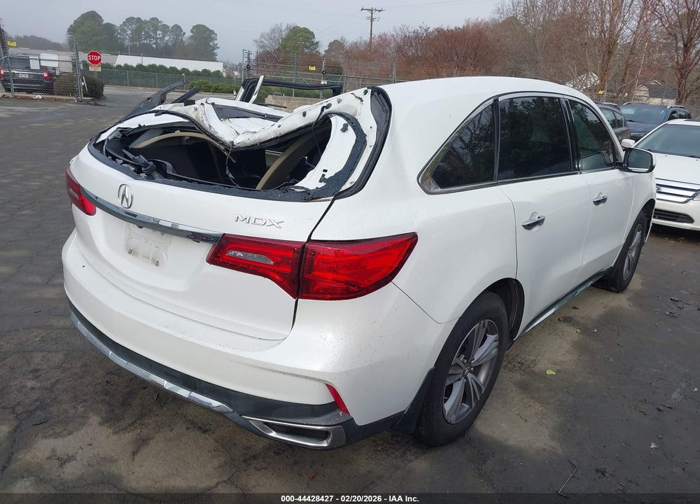 2020 ACURA MDX STANDARD VIN: 5J8YD3H36LL015498