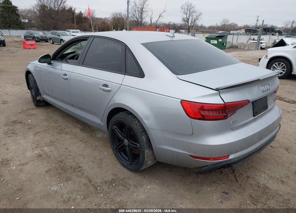 2017 AUDI A4 2.0T PREMIUM VIN: WAUANAF44HN028739