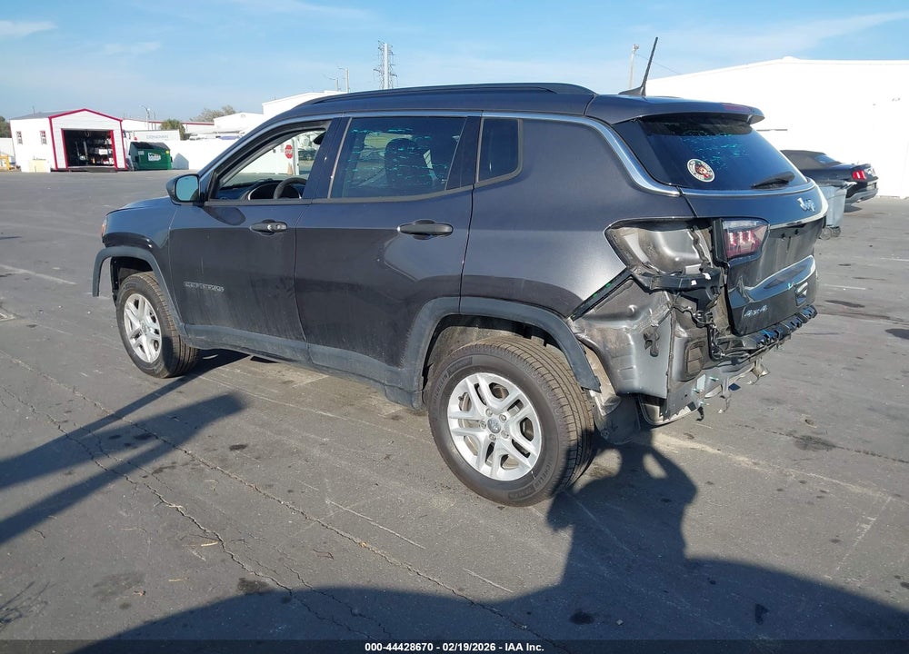 2021 JEEP COMPASS SPORT 4X4 VIN: 3C4NJDAB7MT503950