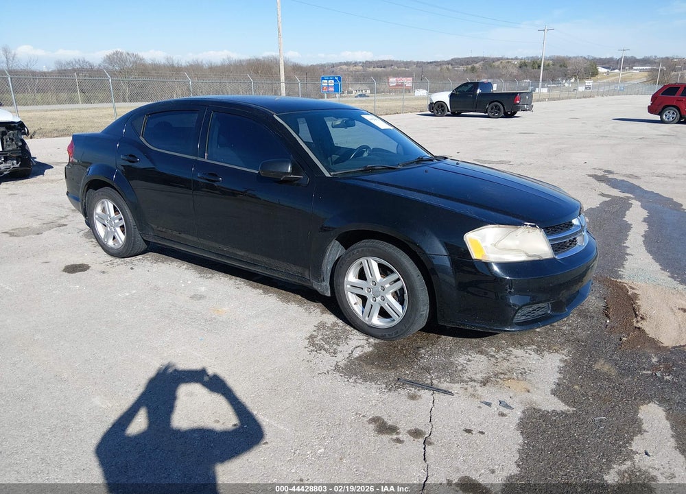 2011 DODGE AVENGER MAINSTREET VIN: 1B3BD1FBXBN573507