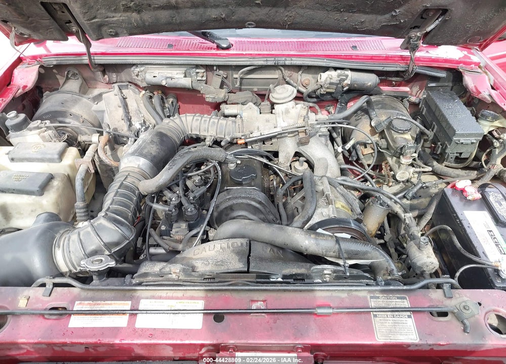 1995 FORD RANGER SUPER CAB VIN: 1FTCR14A1SPA72377