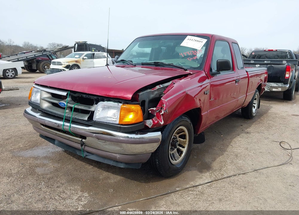 1995 FORD RANGER SUPER CAB VIN: 1FTCR14A1SPA72377