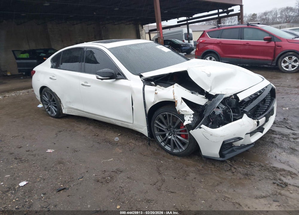 2021 INFINITI Q50 RED SPORT 400 AWD VIN: JN1FV7DR7MM880421