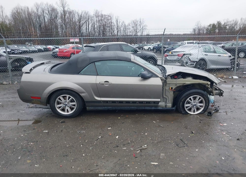 2005 FORD MUSTANG VIN: 1ZVHT84N055187472