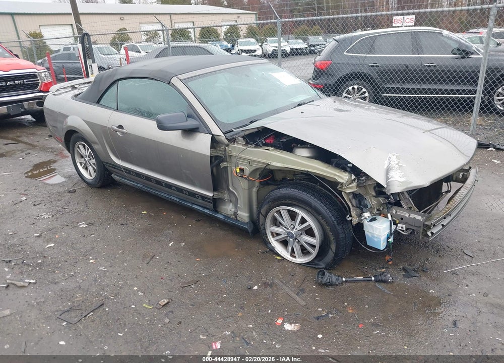 2005 FORD MUSTANG VIN: 1ZVHT84N055187472