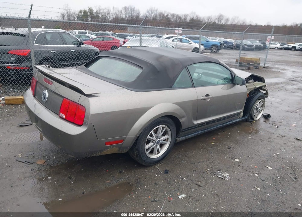 2005 FORD MUSTANG VIN: 1ZVHT84N055187472
