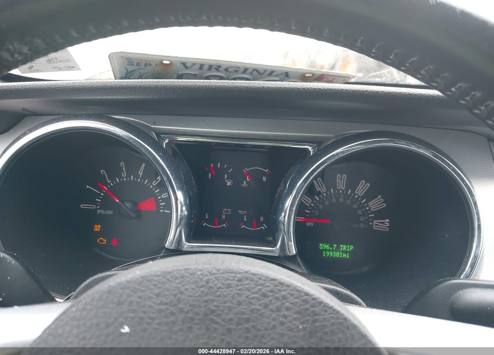 2005 FORD MUSTANG VIN: 1ZVHT84N055187472