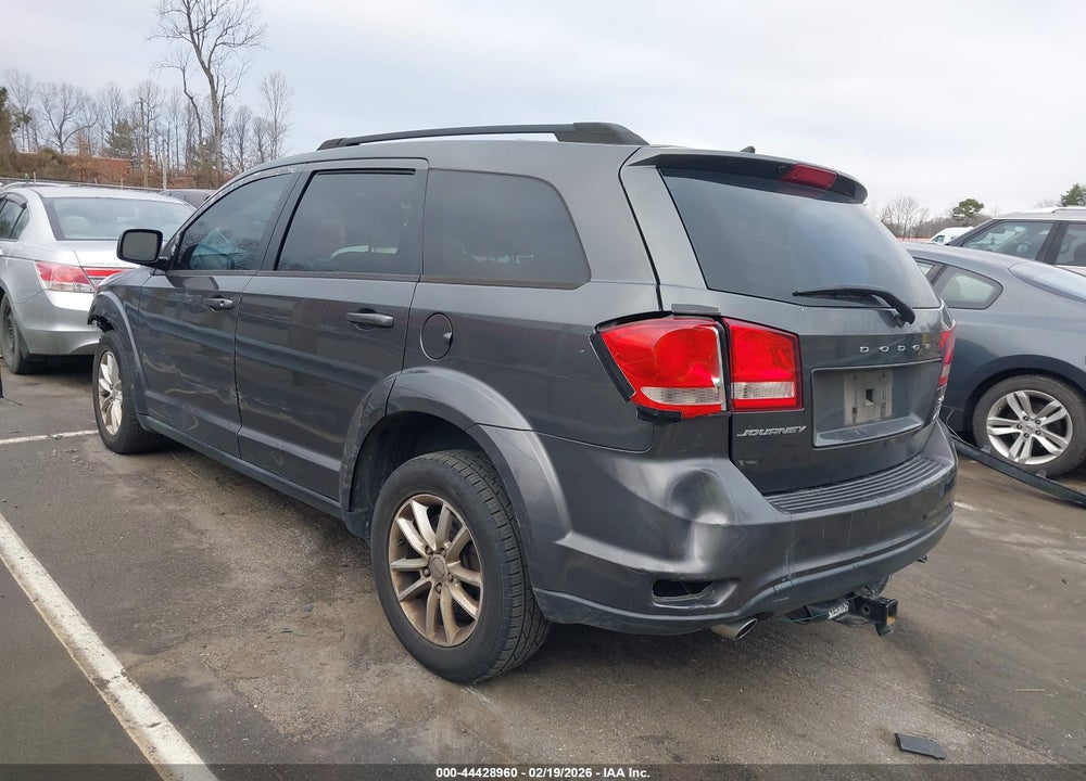 2016 DODGE JOURNEY SXT VIN: 3C4PDCBG9GT130967