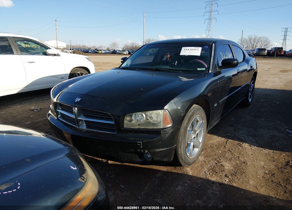 2010 DODGE CHARGER SXT VIN: 2B3CA3CV8AH125460