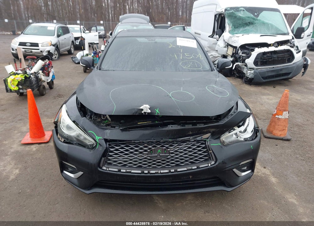 2018 INFINITI Q50 3.0T LUXE VIN: JN1EV7AR0JM433327