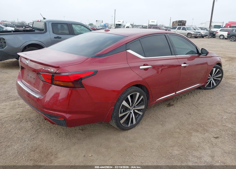2020 NISSAN ALTIMA PLATINUM FWD VIN: 1N4BL4FV6LN302576