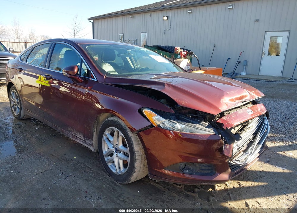2016 FORD FUSION SE VIN: 3FA6P0HDXGR301128