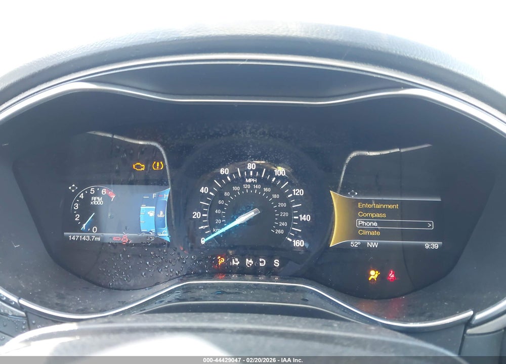 2016 FORD FUSION SE VIN: 3FA6P0HDXGR301128