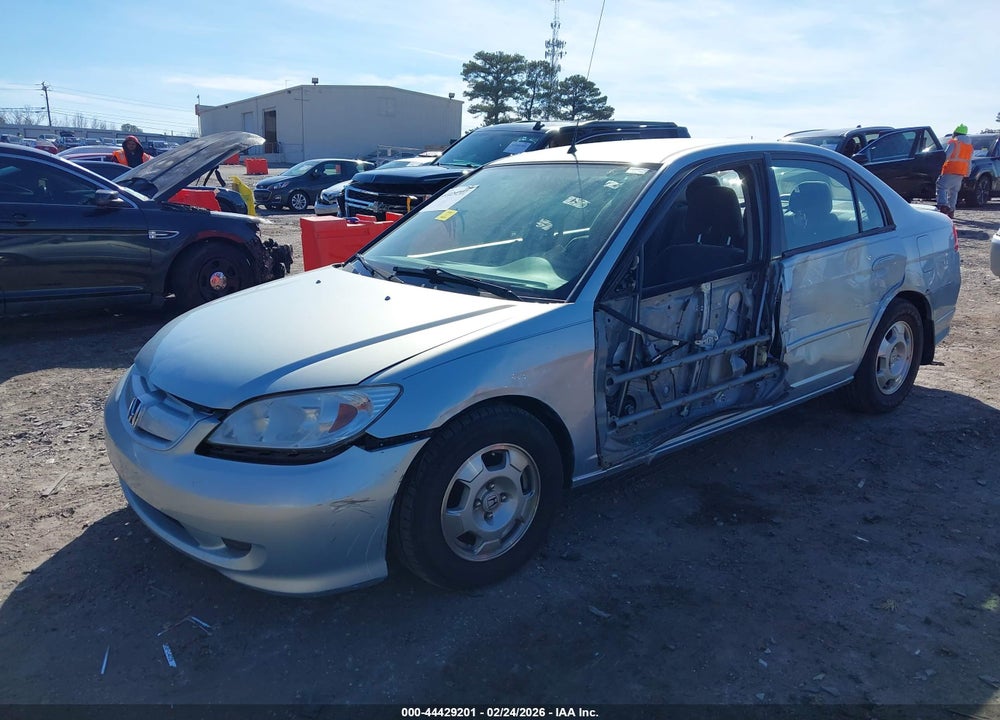 2005 HONDA CIVIC HYBRID VIN: JHMES96645S013120