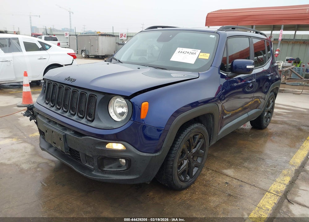 2018 JEEP RENEGADE ALTITUDE FWD VIN: ZACCJABB7JPH81450