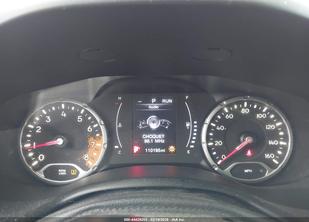 2018 JEEP RENEGADE ALTITUDE FWD VIN: ZACCJABB7JPH81450