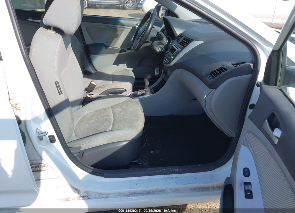 2014 HYUNDAI ACCENT GS VIN: KMHCT5AE8EU166239