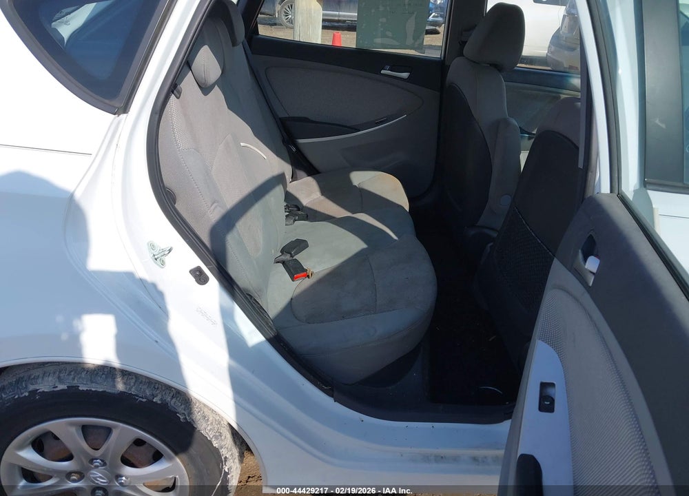 2014 HYUNDAI ACCENT GS VIN: KMHCT5AE8EU166239