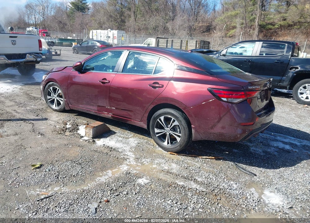 2022 NISSAN SENTRA SV XTRONIC CVT VIN: 3N1AB8CV9NY274673