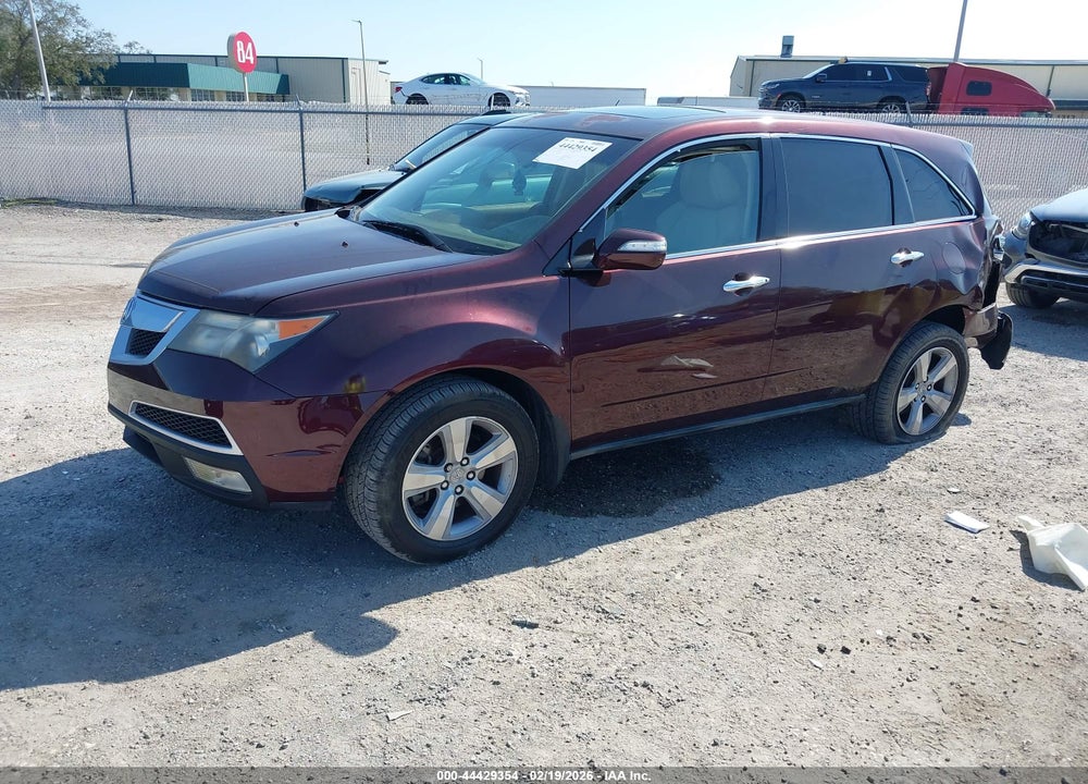 2010 ACURA MDX TECHNOLOGY PACKAGE VIN: 2HNYD2H63AH500186