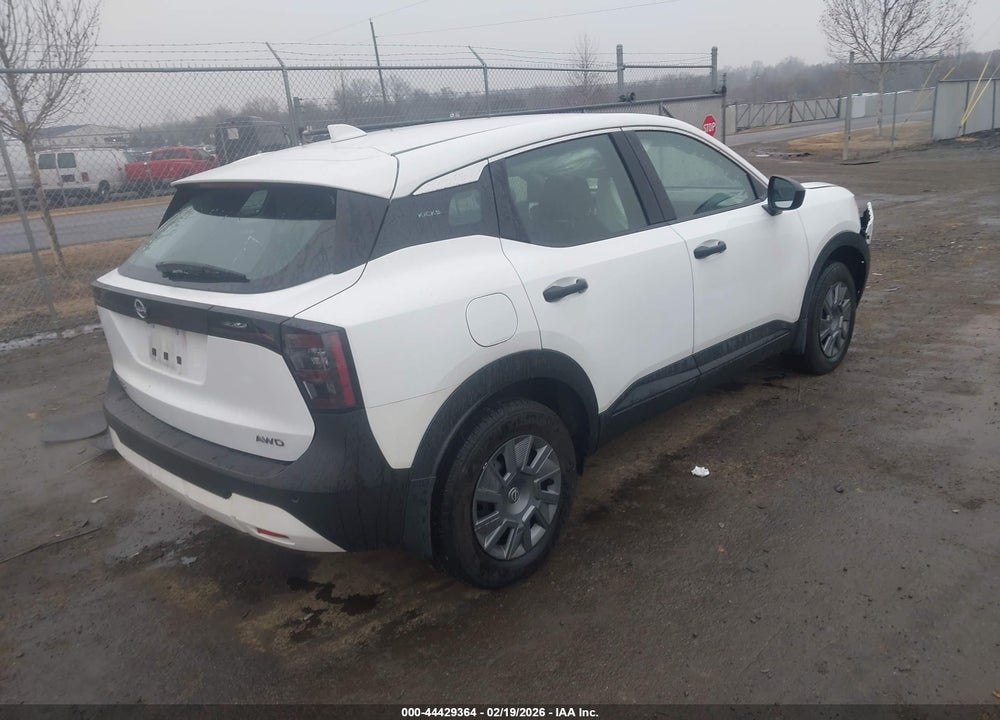 2025 NISSAN KICKS S INTELLIGENT AWD VIN: 3N8AP6BB2SL346918