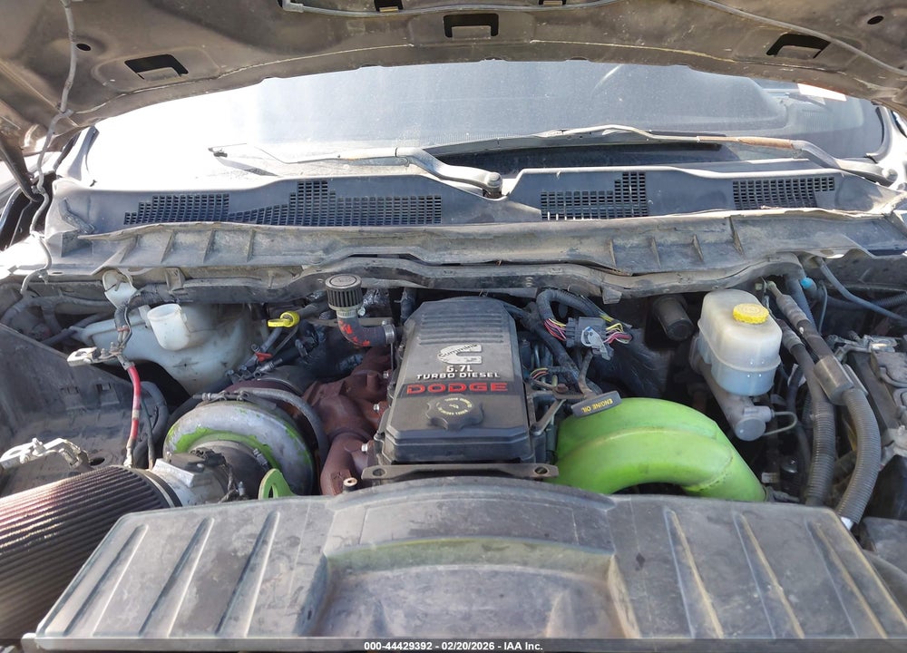 2010 DODGE RAM 2500 LARAMIE VIN: 3D7UT2CL1AG118216