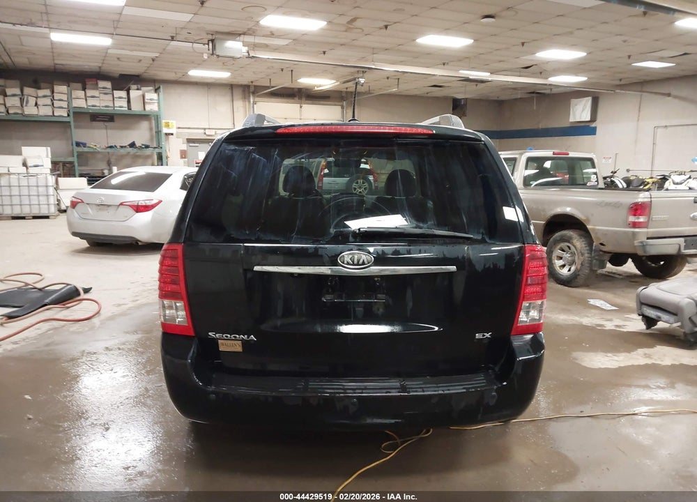 2011 KIA SEDONA EX VIN: KNDMH4C78B6387200