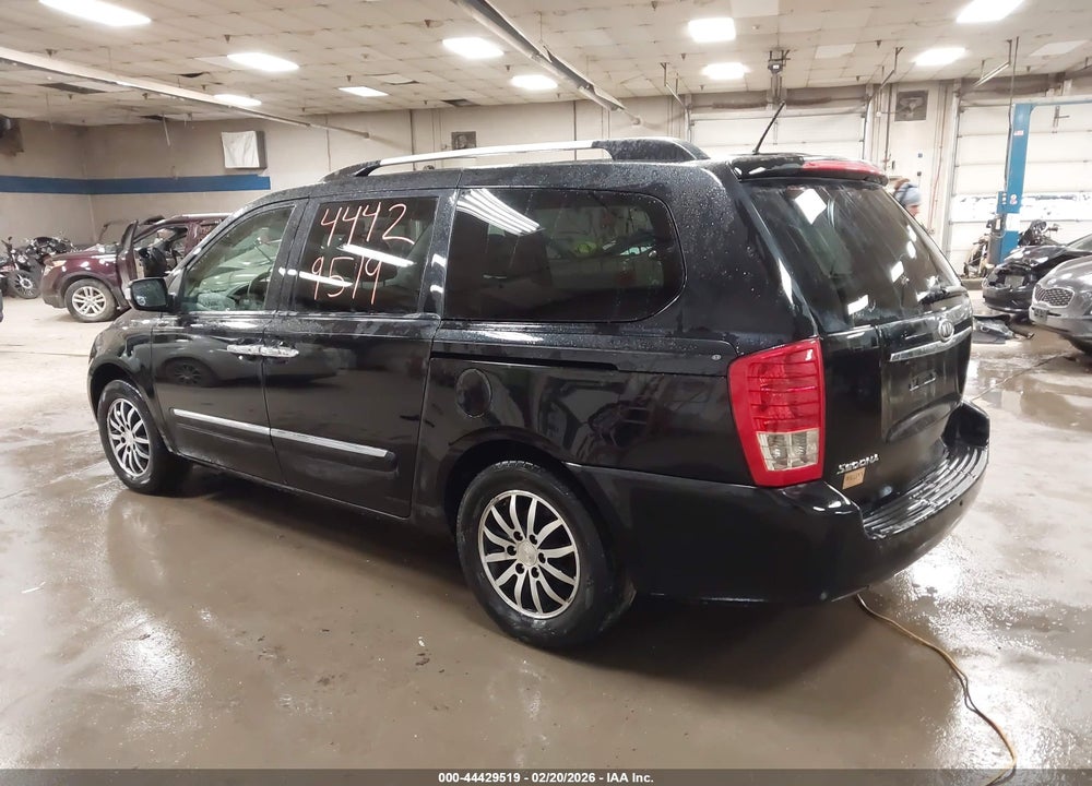2011 KIA SEDONA EX VIN: KNDMH4C78B6387200