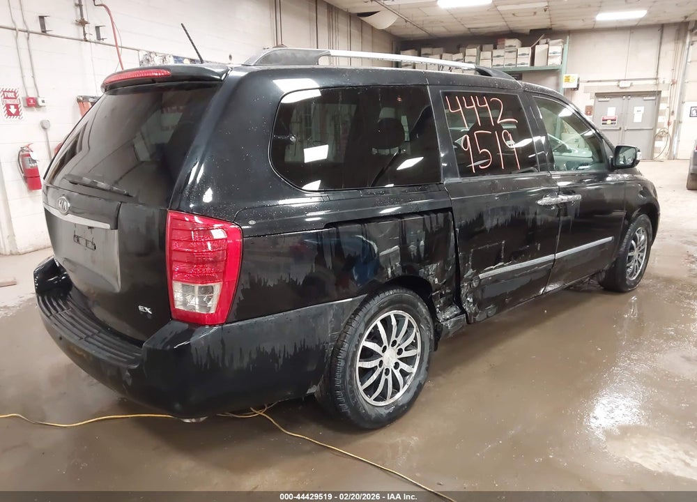 2011 KIA SEDONA EX VIN: KNDMH4C78B6387200