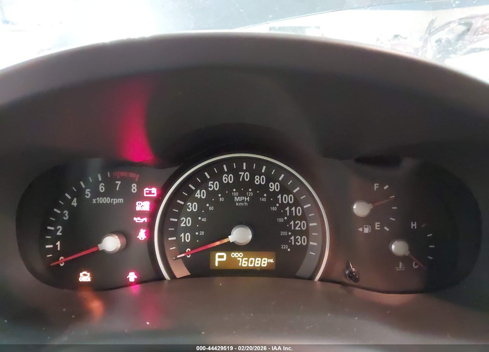 2011 KIA SEDONA EX VIN: KNDMH4C78B6387200