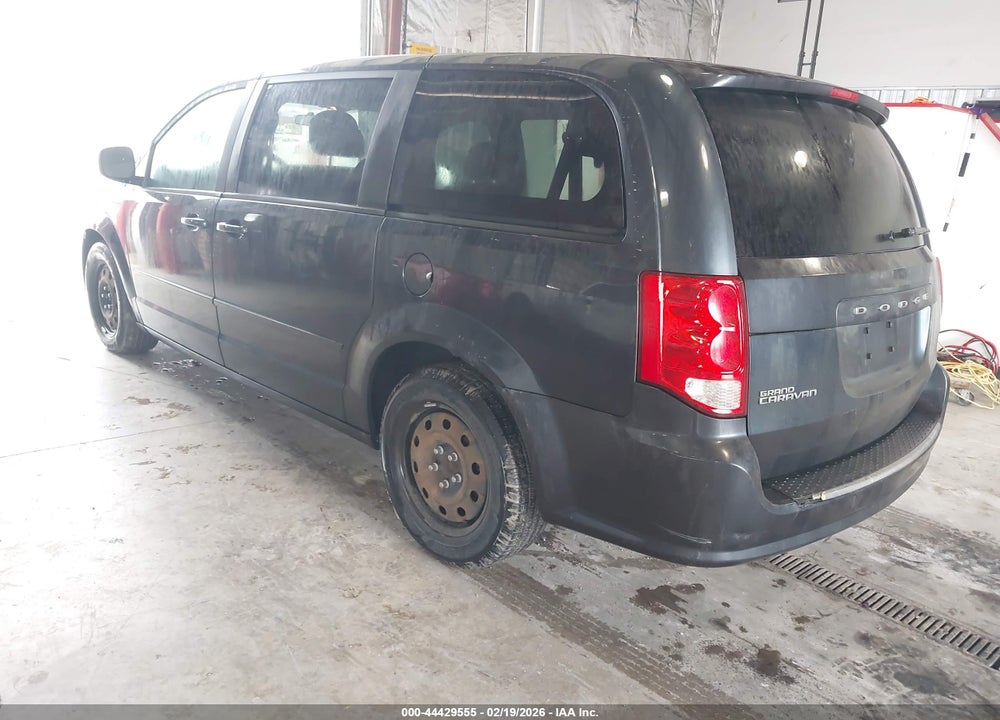 2013 DODGE GRAND CARAVAN SE VIN: 2C4RDGBG5DR795167