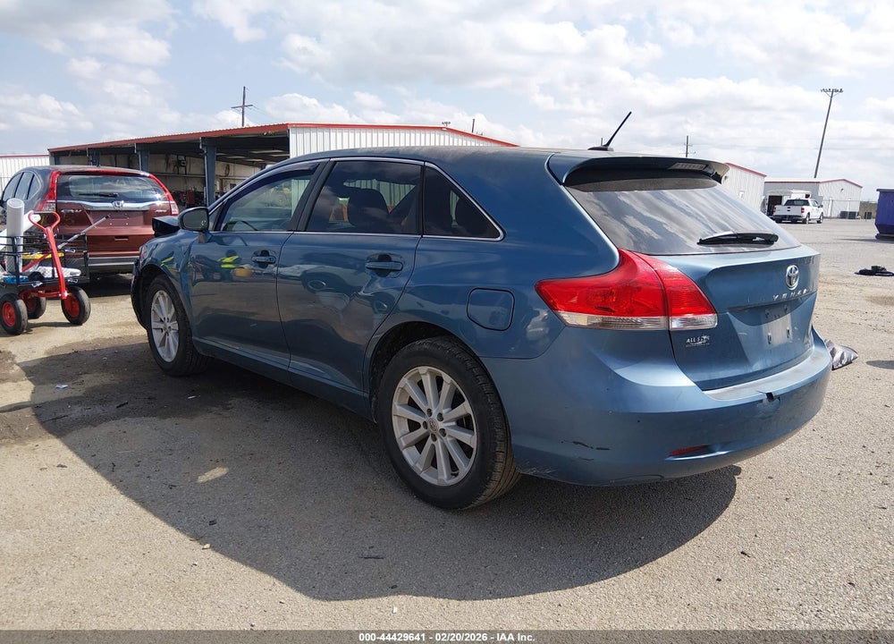2011 TOYOTA VENZA VIN: 4T3ZA3BB8BU054892