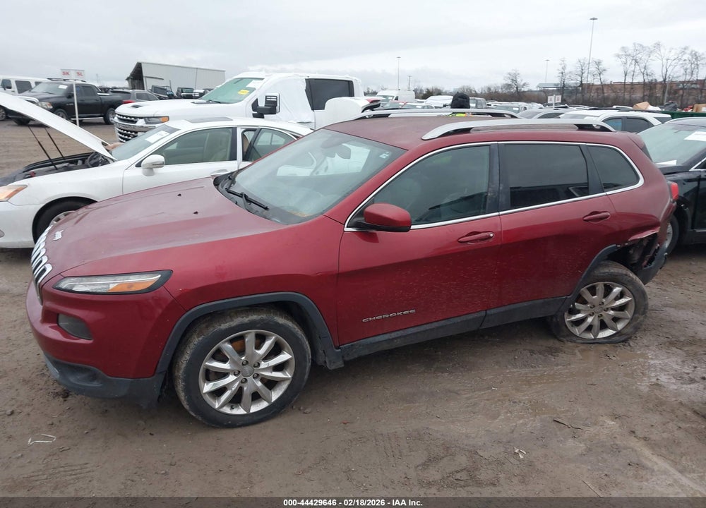 2016 JEEP CHEROKEE LIMITED VIN: 1C4PJLDB5GW242928