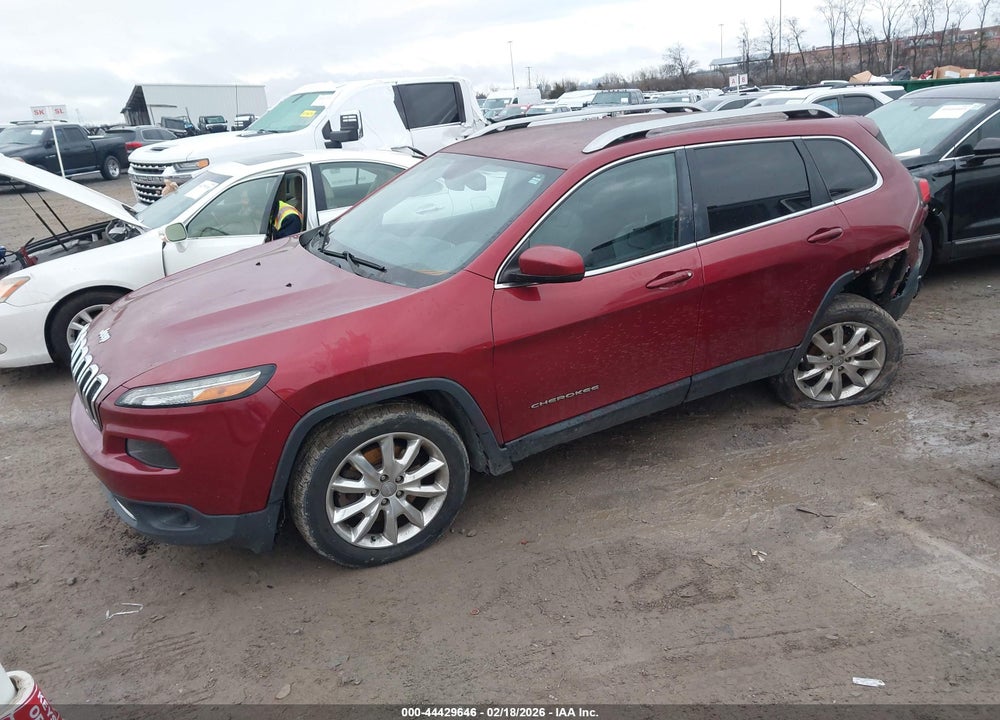 2016 JEEP CHEROKEE LIMITED VIN: 1C4PJLDB5GW242928