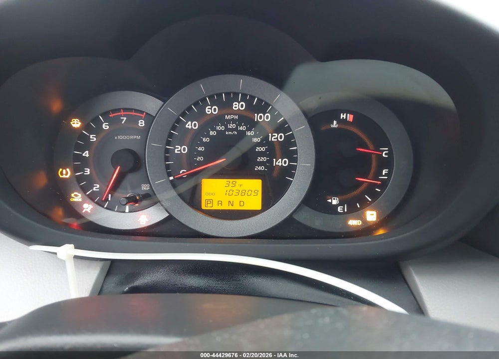 2010 TOYOTA RAV4 BASE V6 VIN: JTMBK4DV8AD017316